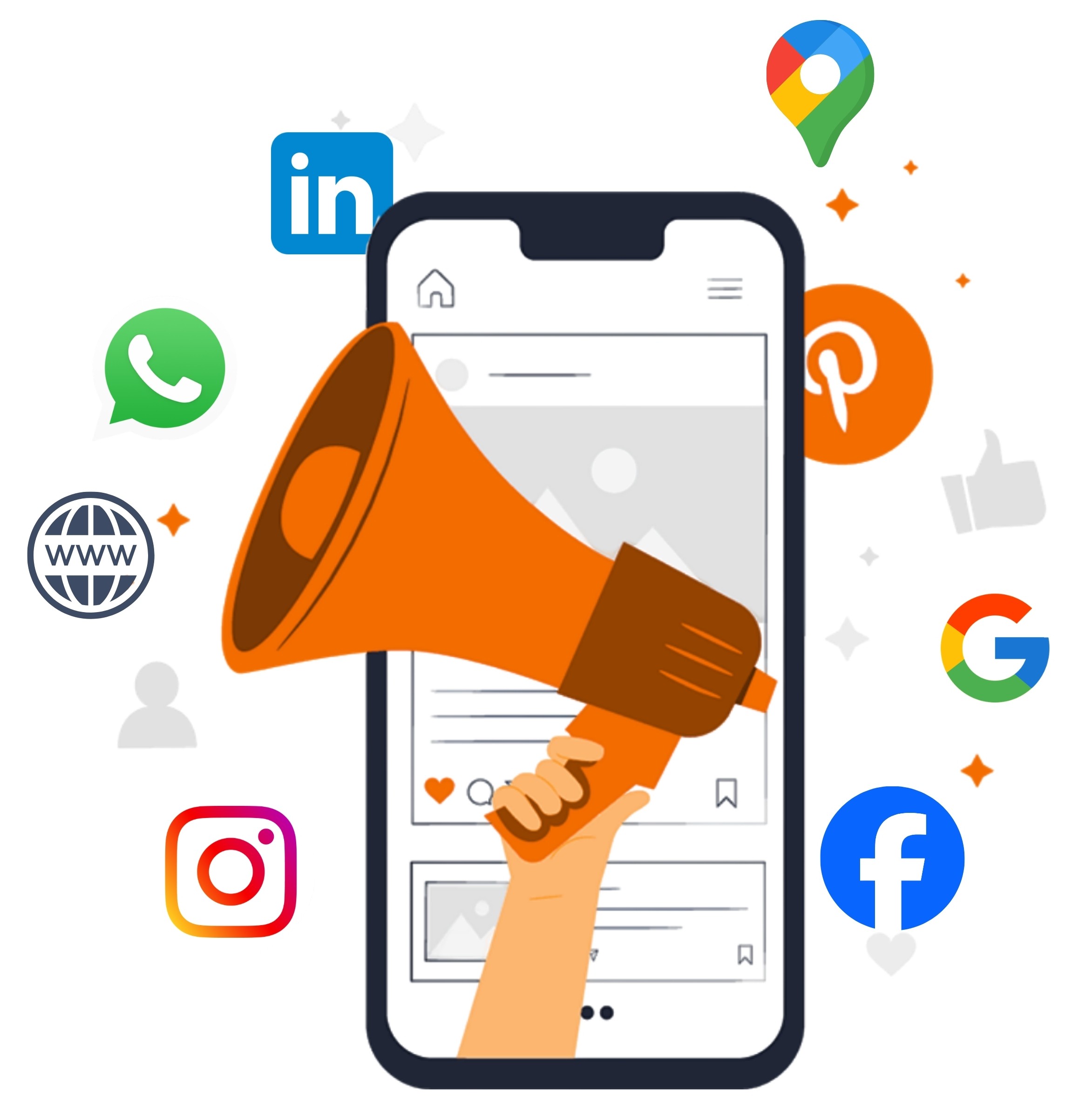 Digital Marketing Illustration